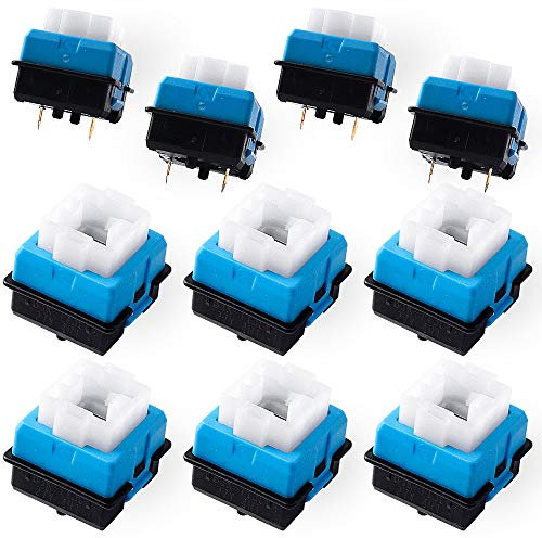 10X Romer G Mechanical Keyboard Switches Compatible for Logitech G310 G810 G910 G613 GPro Keyboards (blue)