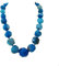 TreasureBay, Splendida collana grossa da donna con pietre di agata, Agata