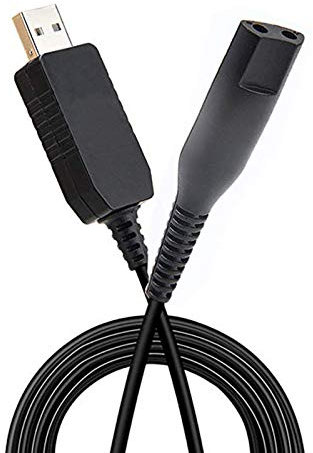 Hincore Chargeur de Rasoir USB 12V pour Braun Series 1 3 5 7 9 Rasoir électrique-Rasoir 3040s 310s 340S 3050cc; 5190cc 5030s 5040s; 740S 7865cc 790cc; 9290cc 9095cc