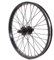 KHE BMX Hinterrad Alu Felge KHE BIG400 36 Loch 14mm schwarz 9 Zähne Ritzel und Felgenband