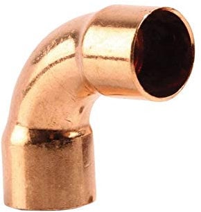 Kupfer-Lötfitting Bogen 90° I/I - Typ 5002a, DVGW 8 mm