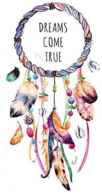 LZHLMCL Patch Für Kleidungs Applikationen Aufbügler Sublimation Patch Dream Catcher Feather T Shirt Patch Etui Applikation
