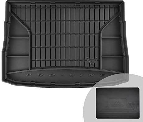 FROGUM ProLine 3D Alfombrilla Exclusiva de Goma cubeta Maletero para Volkswagen Golf VII 2012-2020 | Práctico Organizador | Los Bordes más Altos | Al Tamaño
