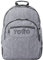 TOTTO Mochila escolar gris metálico - Crayoles