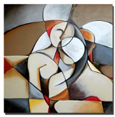 BIEMBI Picasso Abstract Famous Canvas Paintings on the Wall Art Dream Women Classical Picture Posters and Prints Home Decor Cuadros 30x30cm Frameless