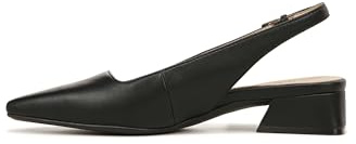 Naturalizer Womens Ginger Snip Toe Slingbacks Black 8 M