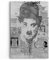 Paul Sinus Charlie Chaplin Porträt Zeitungsartkiel Schwarz Weiß Kunstvoll
