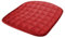 NZDFH 2 Stück Auto Sitzkissen, universelles Autositzkissen, Winter Weiche und warme Autokissen, Autositzschutz Sitzunterlage Kratzfest, Bequeme Auto-Kissen für Auto, LKW, SUV, Rot, 52x49cm