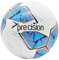 Precision Fusion FIFA Basic Training Ball, All-Weather, IMS Certified, Official, Highly Durable, 3.5mm Eva Foam, White, Cyan, Orange, Size Ball 5