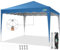 COBIZI 3x3 Pergolas de Jardín, 275 CM de Alto Protección UV Carpas para Exteriores, Impermeable Cenadores para Jardin, Cenadores para Jardin Camping Fiestas Festival Reception Picnic(Azul)