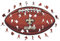Iconic Puzzles, New Orleans Saints Crest, 100% ökologisch nachhaltiges Holzpuzzle mit offizieller Lizenz, Größe S, 150 Teile