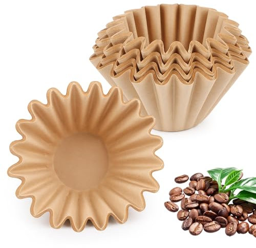 Wvu & Wvo 100 Stück 200 * 80mm Korbfilter Kaffeefilter, Korbfilter für Bonamat, Bartscher, Animo und Melitta(Kaffee), CJL-LQQ-2469