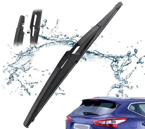 BEFZIMYL Escobilla Limpiaparabrisas Trasera De 12 para N&issan para Qashqai J11 2013 2014 2015 2016 2017 2018 2019 2020 Accesorios para Automóvil