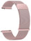 AK Bracelet de Montre 20mm 22mm pour Montre connectée, Smartwatch universelle Métal Acier Maille Bracelets de rechange de à libération Rapide pour Homme Femme (Rose, 22mm)