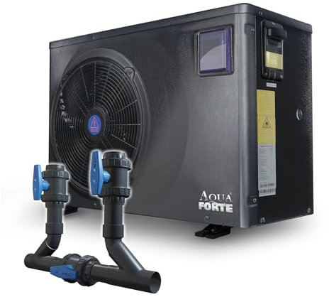 Wärmepumpe AquaForte Full Inverter 11,5 kW inkl. Wi-Fi und Bypass Pool Heizung Wassererwärmung Titan Wärmetauscher