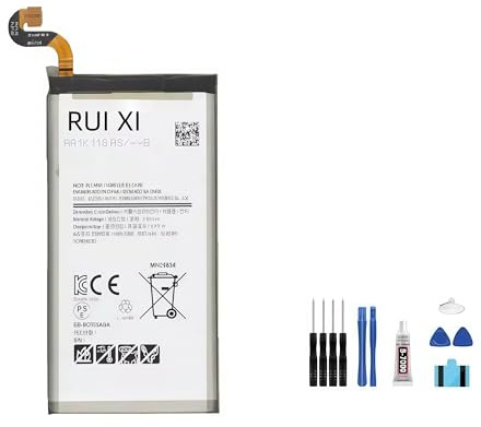 RUI XI Akku kompatibel für Samsung Galaxy S8 Plus G9550 G955 G955F G955A G955T G955S G955R4 G955V 3500mAh EB-BG955ABE Akku