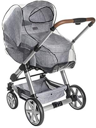 Reer RainCover Classic Regenschutz für Kombi-Kinderwagen, 1er Pack