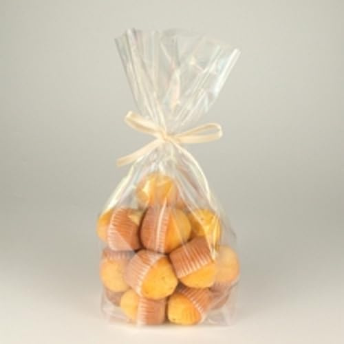 PAPSTAR 1 Karton = 20x10 Bodenbeutel, PP 27 cm x 18,5 cm x 7 cm transparent 12466