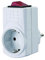 GAO EMP600SW-PP-G Zwischenstecker mit Schalter, 2-polig