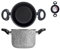 Home Salt Peper Faitout, 16 cm, Aluminium, Noir/Gris