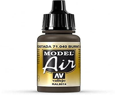 Vallejo Model Air Acrylfarbe, 17 ml Gebranntes Umbra