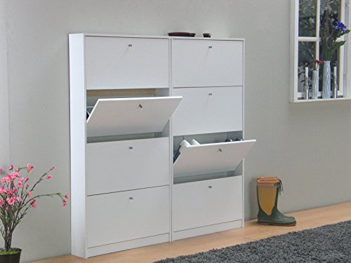 Tvilum XL Schuhschrank Escape Schuhkipper Dielen Flur Schrank Schuhkipper Garderobe