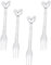 koziol 3674535 Susi 4-er Set Kuchengabel, Thermoplastischer Kunststoff, transparent, 1, x 3 x 15, 8 cm