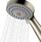 YOO.MEE High Pressure Handheld Shower Head with Powerful Shower Spray Against Low Pressure Water Supply Pipeline, Multi-Functions, w/ 79'' Hose, Bracket, Flow Regulator, Brushed Nickel Finish