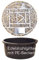 Köhko Stainless Steel Cover Grid Set with PE Basin Diameter 88 cm (150 Litres) for Water Feature Fountain