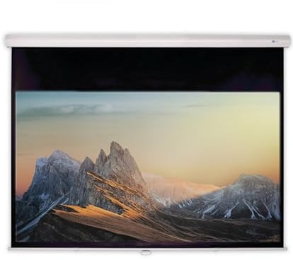 DELUXX Advanced Rolloleinwand Slowmotion 4:3 Mattweiss Polaro 282 x 211 cm