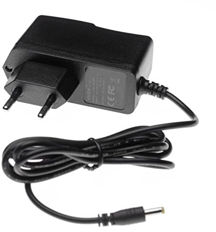 vhbw Netzteil kompatibel mit Omron M10, M2, M3, M300, M400, M500 Blutdruckmessgerät - 114,5cm, 6V