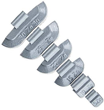 Stix 150 x Schlaggewichte Sortiment 5-30g Zinkgewichte Auswuchtgewichte Stahlfelgen