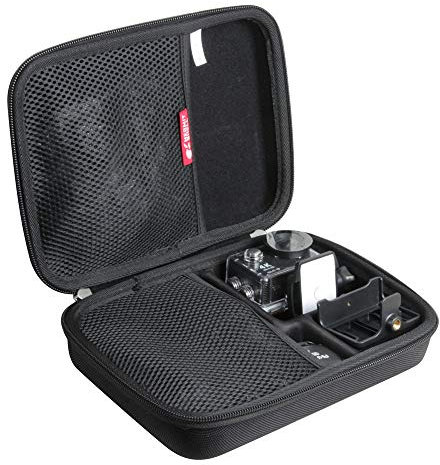 Hermitshell Hermit Shell Hartschalen-Reisetasche für Akaso EK7000 4K Sport Action Kamera, Schwarz, Modern