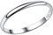 PROSILVER Herren Verlobungsring 925er Silber Minimalist 2mm glänzender Antragsring Hochzeitsring Memoirering Ewigkeitsring Schmuck für Männer Ring Größe 64
