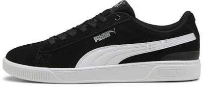PUMA Damen Vikky v3 Sneaker, Black White White Silver, 40 EU