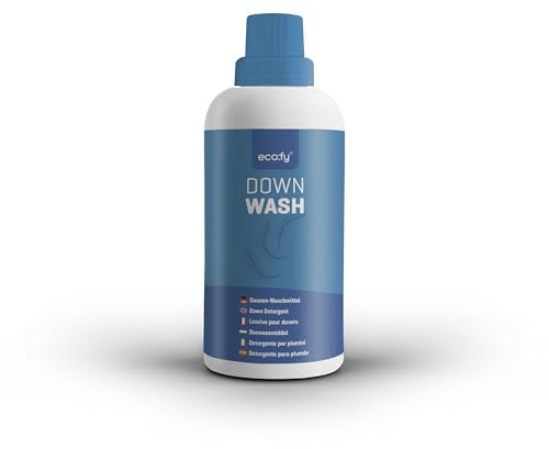 Daunenwaschmittel flüssig, Daunen Waschmittel flüssig, reinigt pflegt Daunen Daunendecke Daunenjacke Bettdecke Schlafsack Decke Gewichtsdecke (500 ml)
