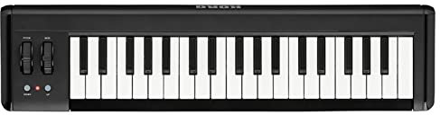 KESHUO Piano Keyboard 37-Key Compact USB MIDI Keyboard Controller USB