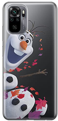 ERT GROUP Handyhülle für Xiaomi REDMI Note 10/ 10S Original und offiziell Lizenziertes Disney Muster Olaf 003 optimal an die Form des Handy angepasst, teilweise transparent