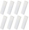 VGOL 8 Pieces Cord Weight Spare for Vertical Blind Roller Blinds Window Shutter White Plastic Safety Handle Tensioner Device Blinds Accessories 100x30mm
