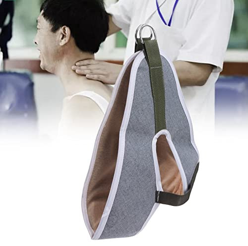 Nacken Stretcher Band, Zervikaler Traktionsgurt aus Segeltuch, Verstellbarer Nacken Stretching Gürtel, Flexible Kopfhängematte, Nacken Traktionsgerät für die Ausrichtung der Wirbelsäule bei Erwachsene