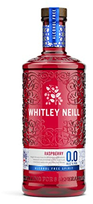 Whitley Neill Raspberry Alcohol Free 0.0% Gin 70cl