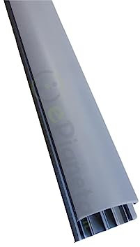 Canalina Passacavi Calpestabile 75x20 2m canaline a pavimento grigio copricavi copertura per cavi elettrici