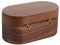 ARTSIM Gitarren-Pick-Koffer, Gitarren-Pick-Halter, Holz-Gitarren-Pick-Aufbewahrungsbox, Plektrum-Etui, Gitarren-Pick-Behälter for Plektren, Jazz-Gitarren-Pick-Teile, Kaffee-Gitarren-Vitrine