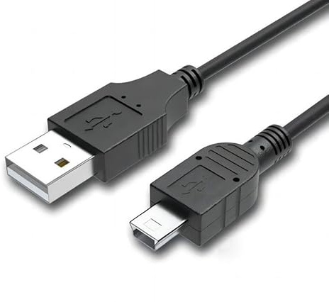 USB Data Cable Lead Wire For Samsung HMX-H320, HMX-H400, HMX-H405 Camcorder