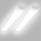 cliheet 2ER LED Deckenlampe 90CM Deckenleuchte - 24W Werkstattlampe Flach Küchenlampe Feuchtramleuchte Röhre 4000K Neturalweiß Kellerlampe 180° Abstrahlwinkel für Keller Küche Büro Garage Warenhaus