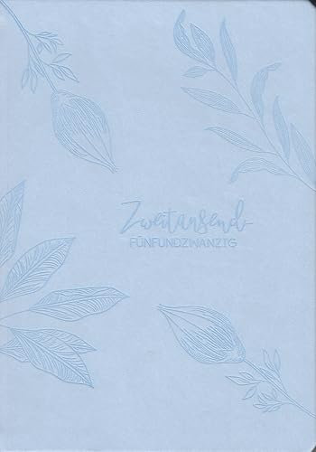 Timer Soft Touch 18 lichtblau - Kalender 2025 - Korsch-Verlag - Taschenkalender A5-18 Monate von Oktober 2024 bis März 2026 - eine Woche auf 2 Seiten - 14,8 cm x 21 cm