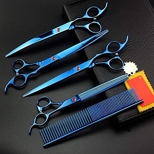 TFYSFSHN Friseurwerkzeug für Friseur, Haarschneideschere, Effilierschere, Friseurschere, 8 Zoll