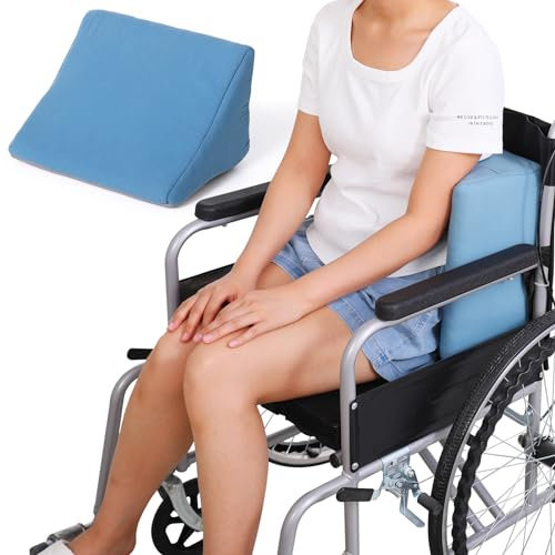 Soporte lateral para paredes laterales de silla de ruedas, cojín de apoyo para respaldo de silla de ruedas para personas que no pueden sentarse erguidas en sillas de ruedas