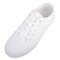 Womens Canvas Floral Lace Up Pumps Trainers with Platform Sole (White, UK Footwear Size System, Adult, Women, Numeric, Medium, 7)