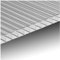 Juego de 10 placas de policarbonato alveolar de 6 mm 1000 x 135 mm